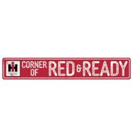 International Harvester Street Sign McCormick Farmall - Metaal Bord Met Relief 91,5 cm