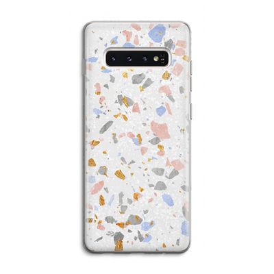 Terrazzo N°8: Samsung Galaxy S10 4G Transparant Hoesje