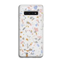 Terrazzo N°8: Samsung Galaxy S10 4G Transparant Hoesje