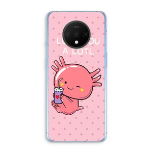 Love You A Lotl: OnePlus 7T Transparant Hoesje