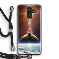 Omicron 2019: Samsung Galaxy J8 (2018) Transparant Hoesje met koord