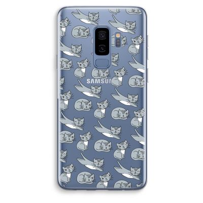 Poezen: Samsung Galaxy S9 Plus Transparant Hoesje