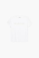 Logoshirt - WHITE - XL