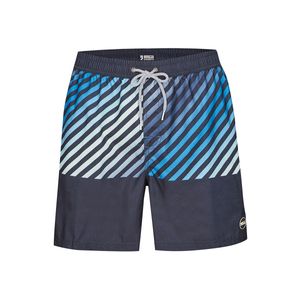 Happy Shorts Happy Shorts Zwemshort Heren Blauw Colourflow Stripes