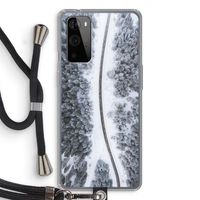 Snøfall: OnePlus 9 Pro Transparant Hoesje met koord