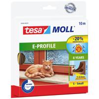 tesa E-PROFILE 05445-00101-00 Afdichtingstape tesamoll Bruin (l x b) 10 m x 9 mm 1 stuk(s) - thumbnail