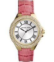 Horlogeband Michael Kors MK2329 Leder Roze 11mm Horlogeband Michael Kors MK2329 Leder Roze 11mm