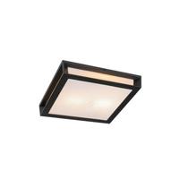 QAZQA Moderne buiten wandlamp zwart 2-lichts IP44 - Jeffrey