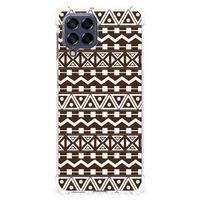 Samsung Galaxy M53 Doorzichtige Silicone Hoesje Aztec Brown