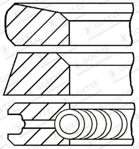 Goetze Engine Zuigerveren 08-123711-00