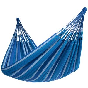 'Chill' Calm Tweepersoons Hangmat - 180 kg - Blauw - Colombiaanse - Tropilex
