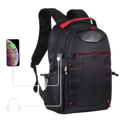 HAWEEL opvouwbaar verwisselbare Outdoor draagbare Dual schouders laptop rugzak (zwart)
