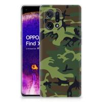 OPPO Find X5 | TPU bumper | Army Dark