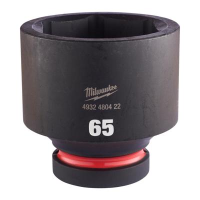 Milwaukee ShockWave™ Krachtdop 1" kort | 65 mm - 4932480422