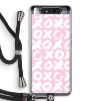 XOXO: Samsung Galaxy A80 Transparant Hoesje met koord XOXO: Samsung Galaxy A80 Transparant Hoesje met koord