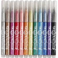 Creativ Company Glitterstiften, 12st.