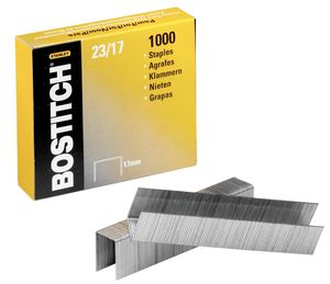 Bostitch nietjes 23-17-1M, 17 mm, verzinkt, voor 00540, HD-23L17, HD-12F