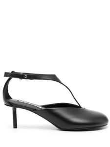 Jil Sander escarpins en cuir 65 mm - Noir