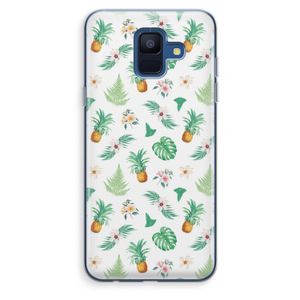 Ananas bladeren: Samsung Galaxy A6 (2018) Transparant Hoesje