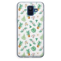 Ananas bladeren: Samsung Galaxy A6 (2018) Transparant Hoesje Ananas bladeren: Samsung Galaxy A6 (2018) Transparant Hoesje
