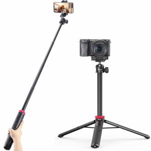 Ulanzi MT-44 Selfie stick Statief voor telefoon en camera - 146cm