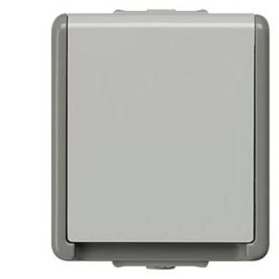 Siemens 5UB4717 Wandcontactdoos met randaarde Delta Grijs Schakelmateriaal 1 stuk(s)