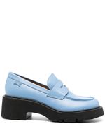 Camper mocassins Milah en cuir - Bleu