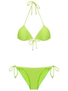 Amir Slama bikini à bonnets triangles - Vert