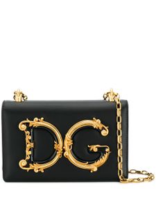 Dolce & Gabbana sac à bandoulière DG Girls - Noir