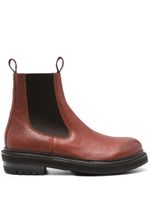 Buttero leather ankle boots - Marron - thumbnail