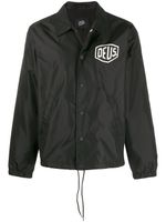 Deus Ex Machina veste boutonnée à logo imprimé - Noir