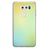 Minty mist pastel: LG V30 Transparant Hoesje