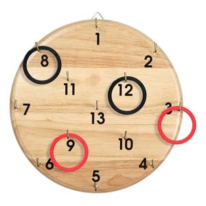 BS Toys haak werpen houten werpspel, 13dlg.
