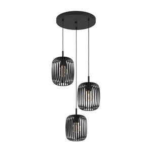 Eglo Zwarte hanglampRomazzina 3-lichts - 900686