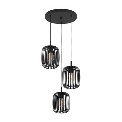 Eglo Zwarte hanglampRomazzina 3-lichts - 900686