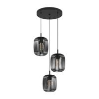 Eglo Zwarte hanglampRomazzina 3-lichts - 900686