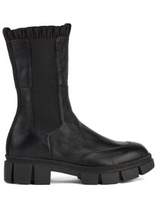 Karl Lagerfeld bottines Aria en cuir - Noir