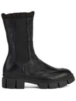 Karl Lagerfeld bottines Aria en cuir - Noir