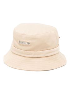 Jacquemus Le Bob Gadjo bucket hat - Tons neutres