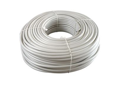 Snoer 3x1,5 vmvl wit rond 100 meter