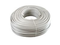 Snoer 3x1,5 vmvl wit rond 100 meter