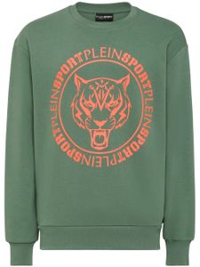 Plein Sport sweat Tiger à manches longues - Vert