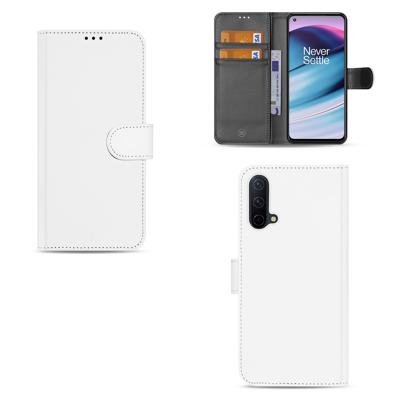 OnePlus Nord CE 5G | Book Cover | Wit met Pasjeshouder