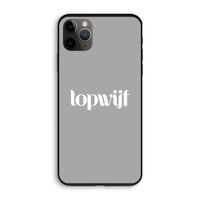 Topwijf Grijs Wit: iPhone 11 Pro Biologisch afbreekbaar hoesje