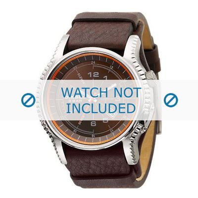 Diesel horlogeband DZ1311 Leder Bruin