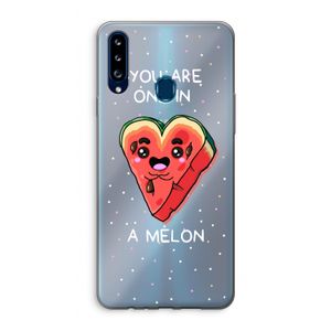 One In A Melon: Samsung Galaxy A20s Transparant Hoesje