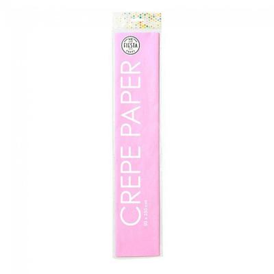 Globos Crepepapier baby roze, 50x250cm