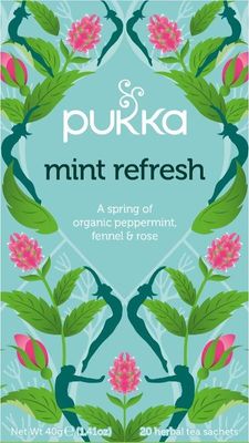 Pukka Org. Teas Mint refresh thee bio (20 Zakjes)