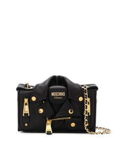 Moschino sac à bandoulière Biker - Noir