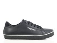 Oxypas Sneaker Leer Paola | Zwart | Maat 38 - 00,154,157,38